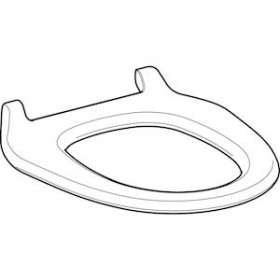 Lunette d'abattant pour Geberit Balena 8000plus / 8000: blanc alpin|Geberit-GBR250.066.11.1