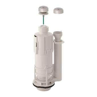 Mécanisme de chasse Geberit type 220, interrompable: Chromé brillant|Geberit-GBR282.006.21.1