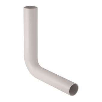 Coude chasse Geberit 90DEG, basse position: d50mm, X39cm, X135cm, Blanc alpin|Geberit-GBR118.006.11.1