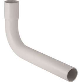 Rallonge coude chasse 90DEG Geberit, avec manchon à emboîter: d44mm, Blanc|Geberit-GBR118.011.11.1