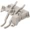 Support de levier Geberit pour réservoir apparent AP128 double touche|Geberit-GBR240.988.00.1