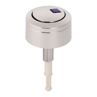 Poussoir Geberit mécanisme chasse type 280 double touche: bleu, chr bri|Geberit-GBR241.800.KD.1