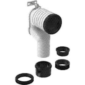Pack coude de raccordement en PGeberit pour WC au sol: d90mm|Geberit-GBR131.081.11.1