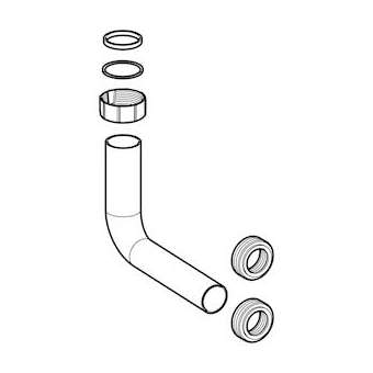 Coude chasse Geberit Monolith WC: Blanc alpin|Geberit-GBR242.390.11.1