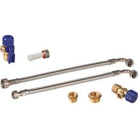 Kit raccordement eau arrière Geberit Monolith pour WC, 114 cm|Geberit-GBR131.012.00.1