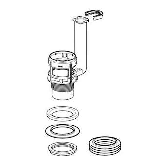Bassin Geberit pour mécanisme de chasse type 290|Geberit-GBR243.713.00.1