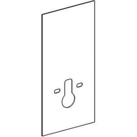 Habillage frontal Geberit Monolith WC sus, 101 cm: Blanc / Verre|Geberit-GBR242.530.SI.1