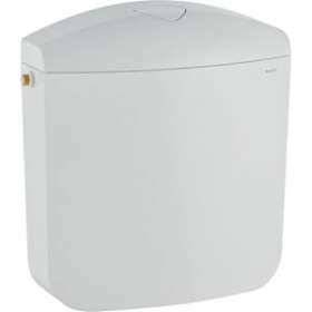 Réservoir Geberit AP117 interrompable ali lat ou arr cen: Blanc alpin|Geberit-GBR136.537.11.1