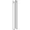 Kit d'habillage latéral pour panneau sanitaire Geberit Monolith pour WC, 101 cm
