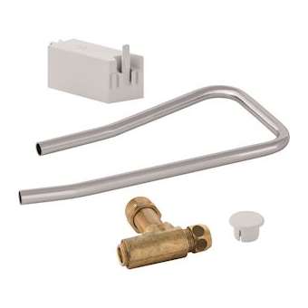 Kit raccordement eau à l'arrière au centre Geberit réservoirs apparents AP140|Geberit-GBR240.297.00.1