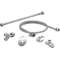 Kit rac eau Geberit AquaClean réservoirs à encastrer 8 / 12 cm