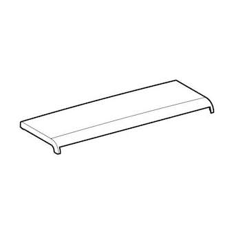 Recouvrement design en haut, pour Geberit AquaClean Maïra: blanc alpin|Geberit-GBR243.202.11.1