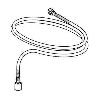 Flexible tresse métallique Geberit AquaClean Maïra / Sela / Tuma|Geberit-GBR243.250.00.1