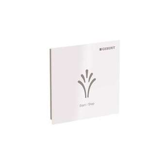 Tableau de commande mural sans contact Geberit AquaClean: Blanc / synthétique|Geberit-GBR147.044.00.1