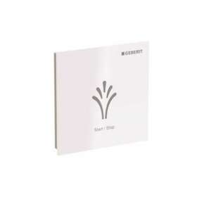 Tableau de commande mural sans contact Geberit AquaClean: Blanc / synthétique|Geberit-GBR147.044.00.1