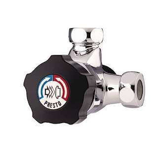 Mitigeur douche Presto alpa bouton noir|Presto-PSR35011