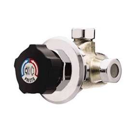 Mitigeur panneau douche Presto alpa bouton noir|Presto-PSR35906