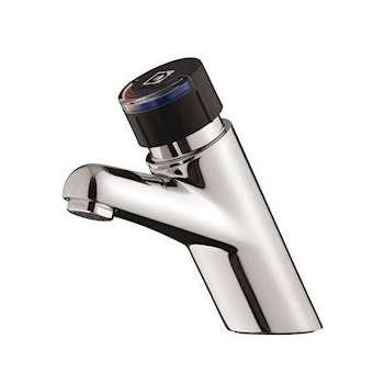 Presto 4000s Mitigeur monocommande bouton noir sans robinet d'arrêt 3l/min|Presto-PSR28440