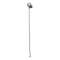 Pomme de douche fixe avec grille orientable anticalcaire, tube et collier