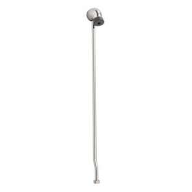 Pomme de douche fixe avec grille orientable anticalcaire, tube et collier|Presto-PSR29250