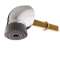 Pomme de douche fixe avec grille orientable anticalcaire, cloison de 15 à 200mm