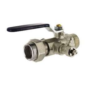Robinet d'arret 1/2 avec purgeur|Presto-PSR85990