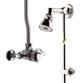 Mitigeur alpa bc pomme orientable raccords coudes|Presto-PSR35816