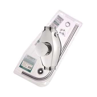 Kit chasse N°1 avec robinet temporisé mécanique Presto Eclair XL, prêt a poser|Presto-PSR13935