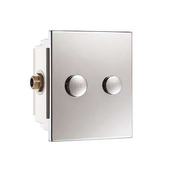 Robinet de chasse mécanique temporisé encastré double volume Presto 1000XL A DVA|Presto-PSR14301