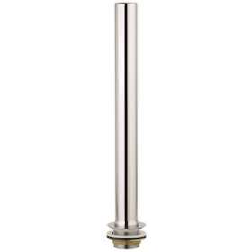 Bonde surverse laiton chromé évier D50 mm, garde d'eau 400 mm, serrage 5/20 mm|Valentin-VA236030000000