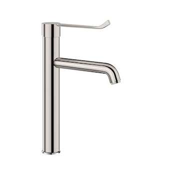 Mit. lavabo EP à bec haut fixe H.205 L.170 levier Hygiène|Delabie-DL52565T5EP