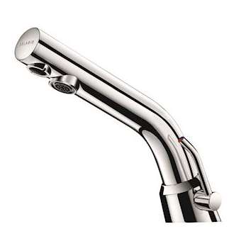 BINOPTIC MIX lavabo M3/8' mitigeur avec boîtier piles 6V, LH|Delabie-DL5478MCHLH