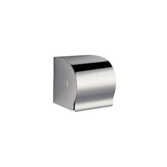 Distributeur papier WC rouleau avec couvercle 124x128x125 mm, à clé, inox poli|Pellet asc-PT4063624