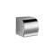 Distributeur papier WC rouleau avec couvercle 124x128x125 mm, à clé, inox poli