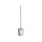 Porte-balayette inox 735 x 100 x 100 mm, réceptacle plastique, mural ou à poser.|Pellet asc-PT4607864
