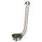 Trop plein vasque laiton chr enjoliveur D25x11/17mm,tube 230mm,intercalaire 30m