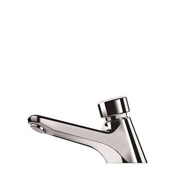 TEMPOSTOP AB lavabo M1/2' robinet ~7sec, fixation renforcée|Delabie-DL5745301