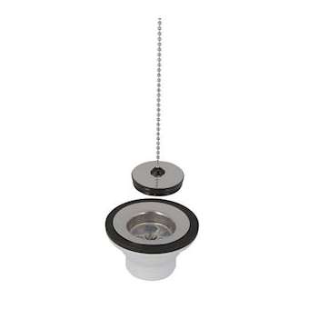 558-bde bouchon+chainette / evier inox|Nicoll-NCL0204014