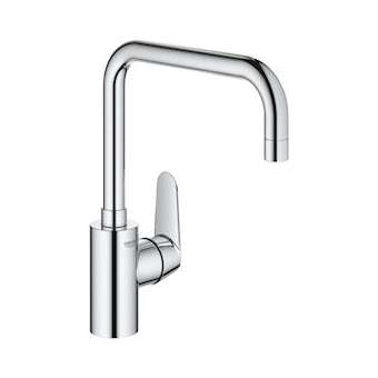 Mitigeur monocommande Evier Eurodisc Cosmopolitan Chromé|Grohe-GO232259003