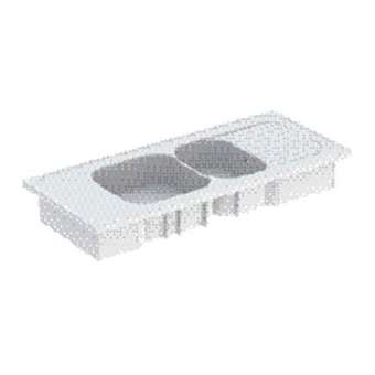 Évier à poser Geberit Roanne|Geberit-GBR00691000000