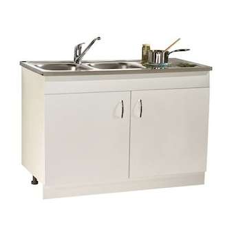 Sous-évier PROGRÈS CLIP L1000 2 portes avec semelle rallongée|Neoform industries sas-UIDRS10N12100