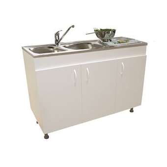 Sous-évier SIM'CLIP HYDRO + plinthe L1400 3 portes avec semelle rallongée|Neoform industries sas-UIDRS11N63140H