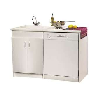 LAV'VAISSELLE L1400: Sous-évier L770 2 portes + Joue|Neoform industries sas-UIDS15V02077