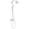 Colonne douche mitigeur thermostatique Euphoria SmartControl 260 Mono Chromé