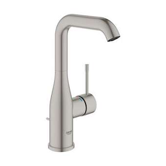 Mitigeur monocommande Lavabo Taille L Essence Supersteel|Grohe-GO232628DC1