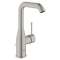 Mitigeur monocommande Lavabo Taille L Essence Supersteel