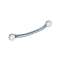Barre d'appui droite 435 mm, tube inox 304 brossé D 25 mm, fixations invisibles