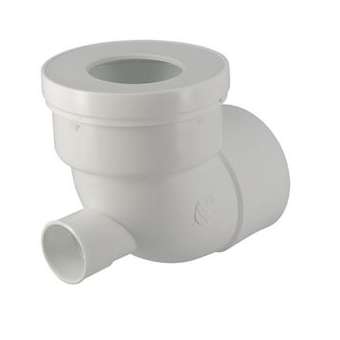 Coude wc 90' d.100 f avec event d.40|Nicoll-NCLCWP40