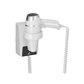 Sèche cheveux 1400 W, 205 x 245 x 139 mm, classe II, abs blanc, 3 températures|Pellet asc-PT4878113