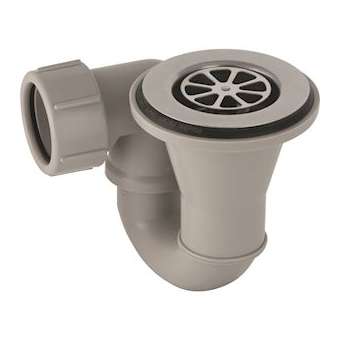 Bonde de receveur de douche Geberit d62, avec vanne: chromé brillant|Geberit-GBR150.071.21.1